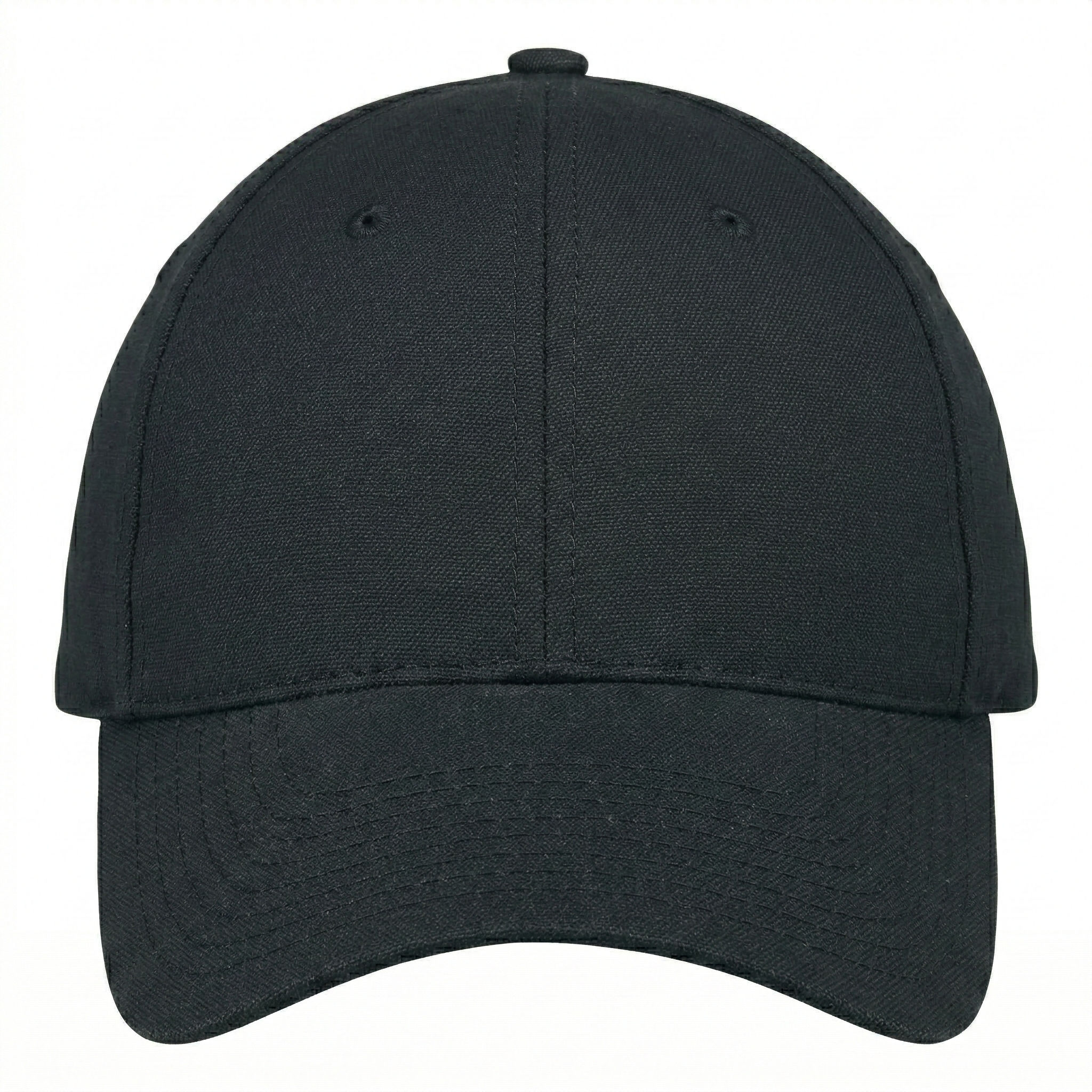 AJM Duck Canvas Cap in Duck Canvas Black