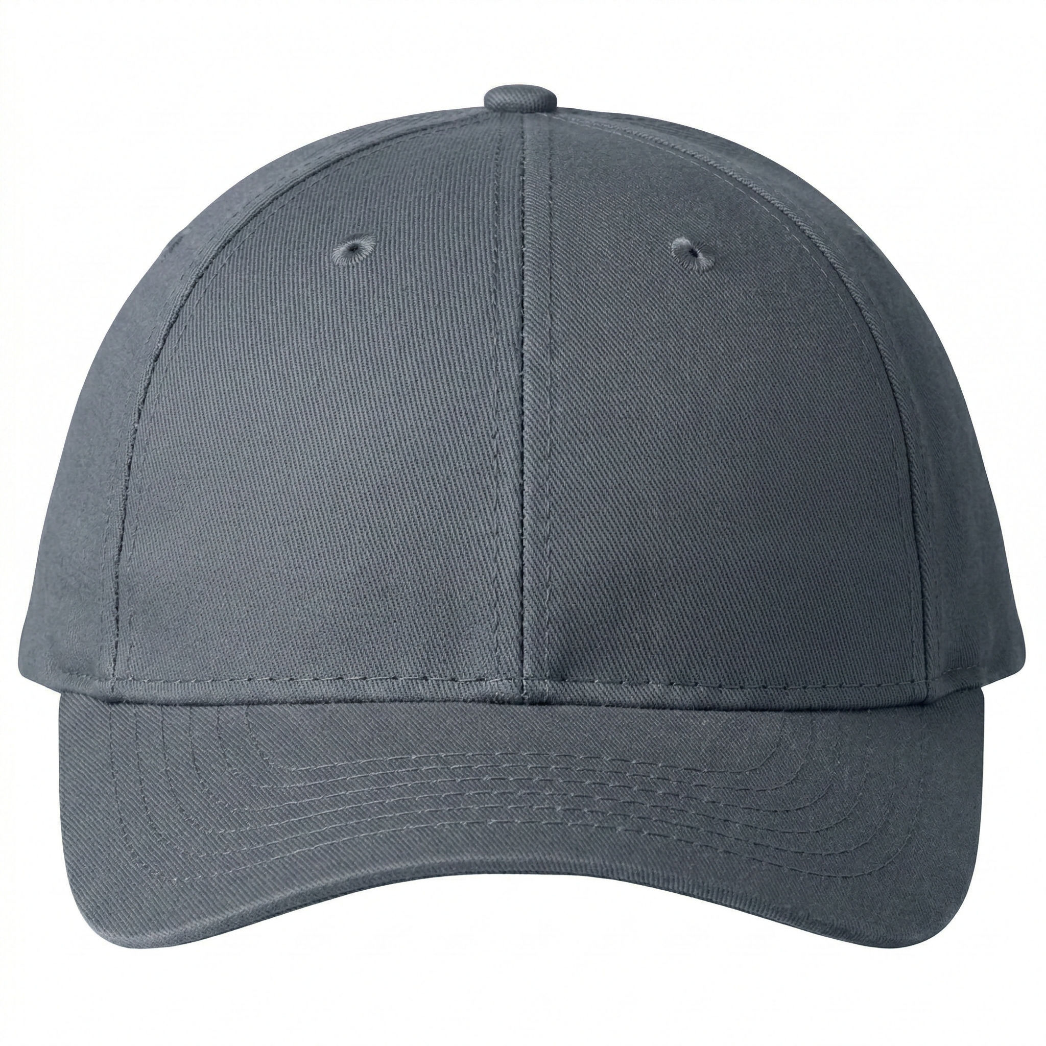 AJM Heavyweight Brushed Cotton Drill Cap in Charcoal