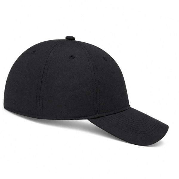An image of a Custom AJM Polyester Pearl Nylon 6 Panel Constructed Full Fit in Black!