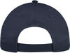 Am image of a Custom AJM Polyester Pearl Nylon 6 Panel Constructed Full Fit in Navy!