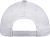 Am image of a Custom AJM Polyester Pearl Nylon 6 Panel Constructed Full Fit in White!