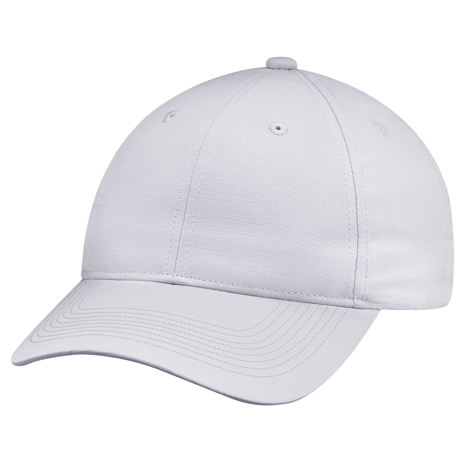 AJM Polyester Pearl Nylon 6 Panel Constructed Full Fit in White