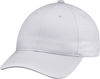 Am image of a Custom AJM Polyester Pearl Nylon 6 Panel Constructed Full Fit in White!