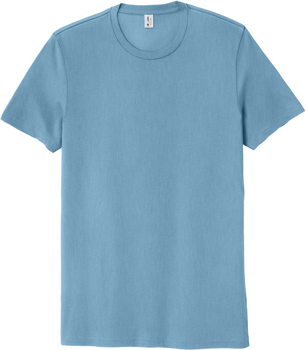 An image of a Custom ALLMADE Unisex Organic Cotton Tee in Arctic Blue!