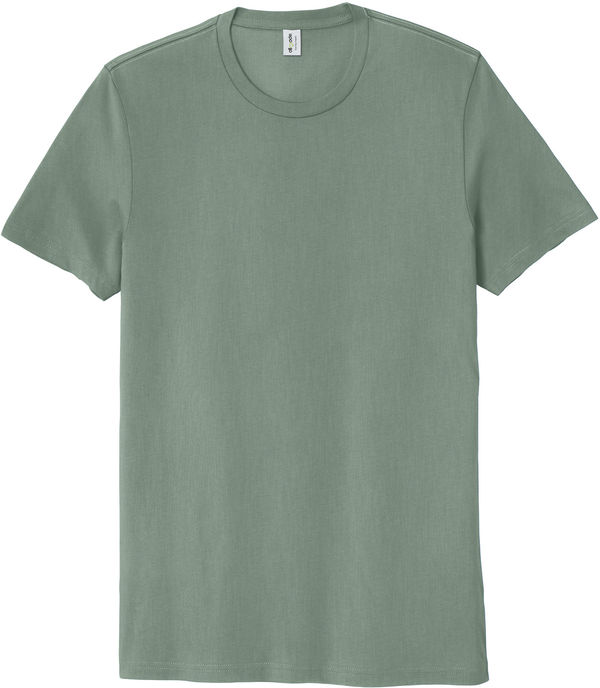 An image of a Custom ALLMADE Unisex Organic Cotton Tee in Matcha Green!