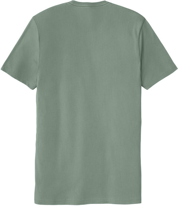 An image of a Custom ALLMADE Unisex Organic Cotton Tee in Matcha Green!