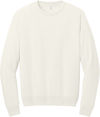 An image of a Custom Allmade Unisex Organic CVC Fleece Crewneck Sweatshirt in White Sand!