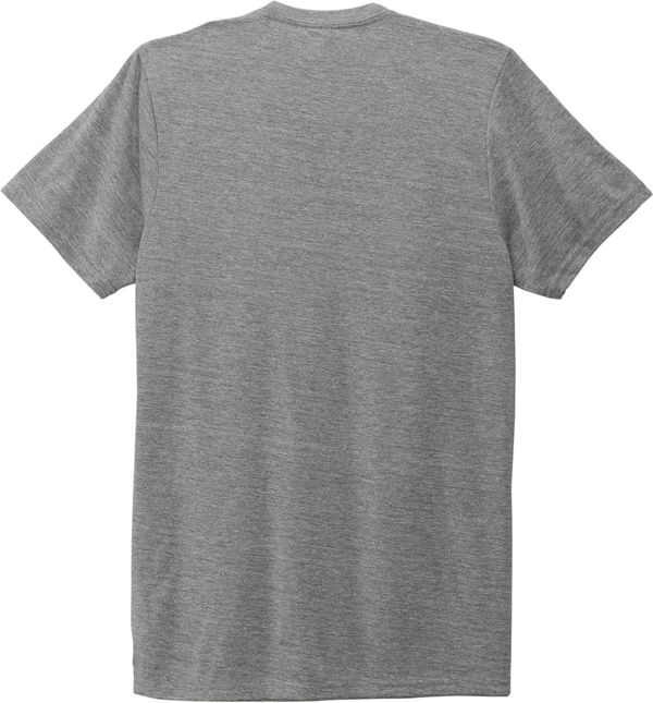 An image of a Custom ALLMADE Unisex Tri Blend Tee in Aluminum Grey!