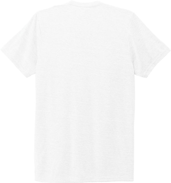 An image of a Custom ALLMADE Unisex Tri Blend Tee in Bright White!