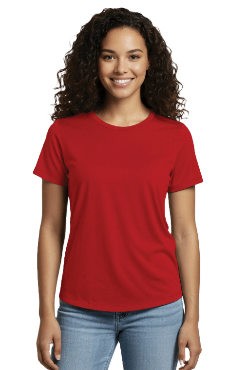 ALLMADE Womens Relaxed Organic Cotton Scoop Neck Tee