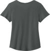 An image of a Custom ALLMADE Womens Relaxed Organic Cotton Scoop Neck Tee in Terrain Grey!