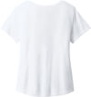 An image of a Custom ALLMADE Womens Relaxed Tri Blend Scoop Neck Tee in Bright White!