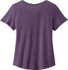 An image of a Custom ALLMADE Womens Relaxed Tri Blend Scoop Neck Tee in Huckleberry!