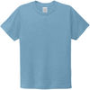 An image of a Custom ALLMADE Youth Organic Cotton Tee in Arctic Blue!