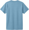 An image of a Custom ALLMADE Youth Organic Cotton Tee in Arctic Blue!