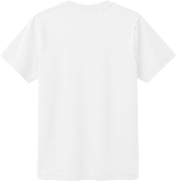 An image of a Custom ALLMADE Youth Organic Cotton Tee in Bright White!