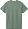 An image of a Custom ALLMADE Youth Organic Cotton Tee in Matcha Green!