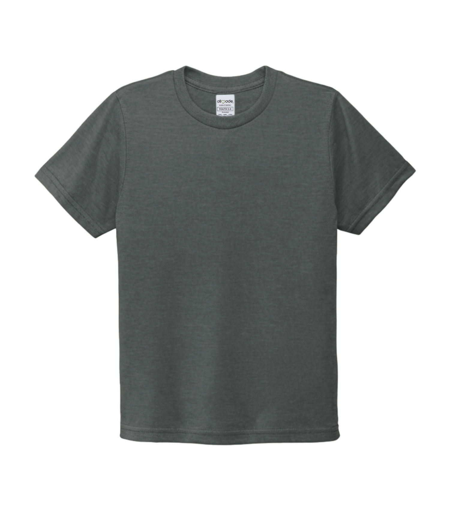 ALLMADE Youth Organic Cotton Tee in Terrain Grey