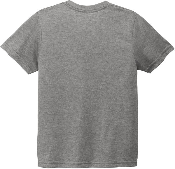 An image of a Custom ALLMADE Youth Tri Blend Tee in Aluminum Grey!