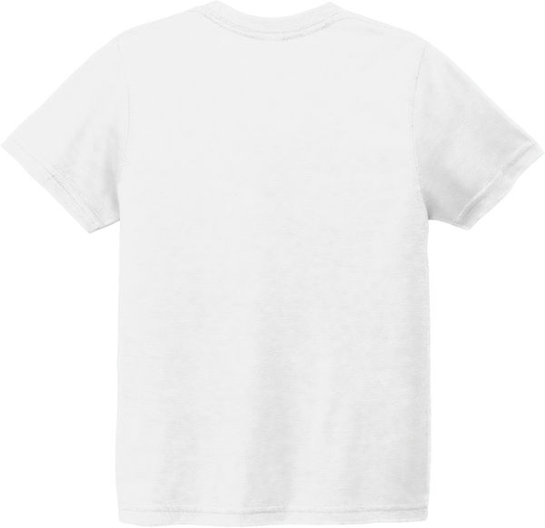 An image of a Custom ALLMADE Youth Tri Blend Tee in Bright White!