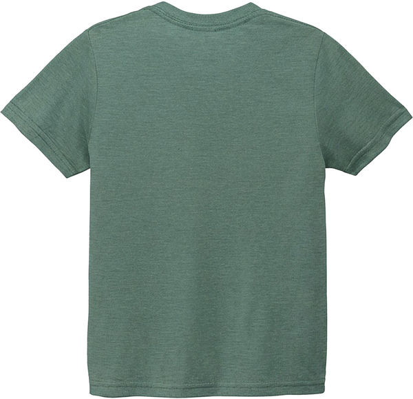 An image of a Custom ALLMADE Youth Tri Blend Tee in Deep Sea Green!