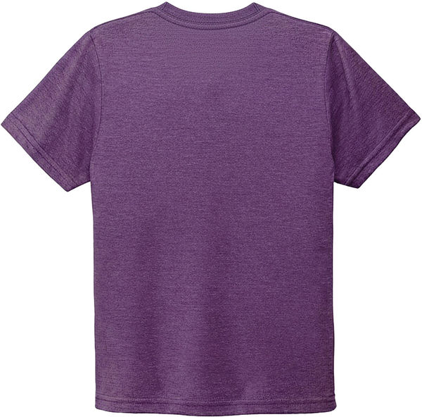 An image of a Custom ALLMADE Youth Tri Blend Tee in Huckleberry!