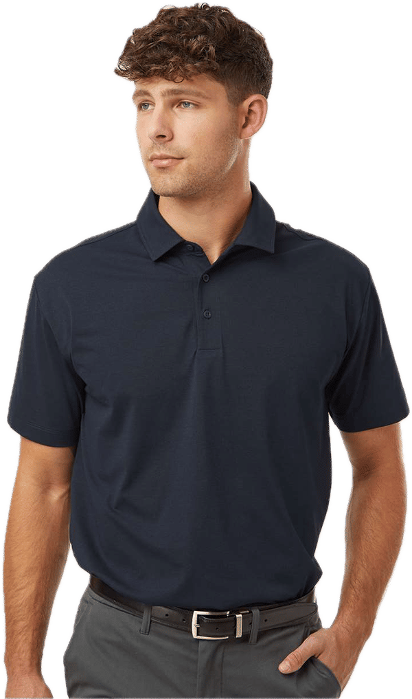 An image of a Custom AllPro Mens Pro Flex Sorona Polo!