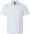 Am image of a Custom AllPro Mens Pro Flex Sorona Polo in White!