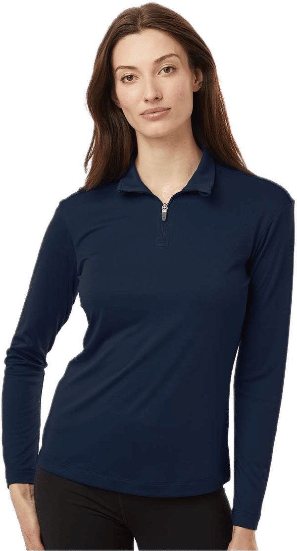 An image of a Custom AllPro Womens Pro Lock Performance Quarter Zip Pullover!