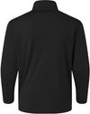 Am image of a Custom AllPro Youth Pro Lock Performance Quarter Zip Pullover in Black!