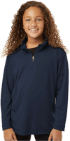 An image of a Custom AllPro Youth Pro Lock Performance Quarter Zip Pullover!