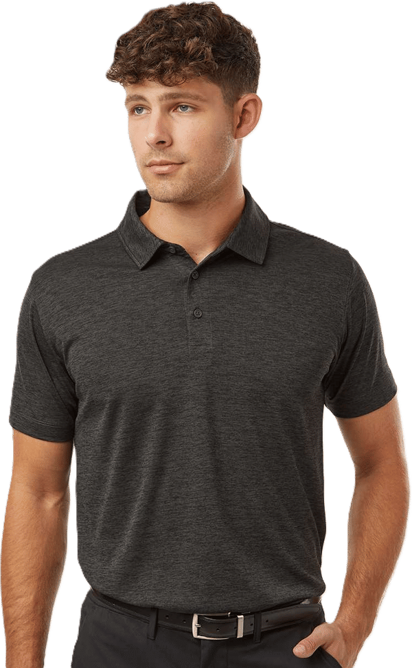 An image of a Custom All Pro Mens Pro Lock Performance Melange Polo!