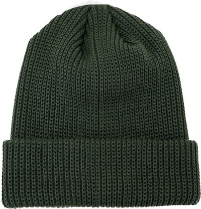 Am image of a Custom Beaniiez Cozy Toque in Alpine Green!