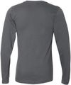 Am image of a Custom American Apparel Fine Jersey Long Sleeve Tee in Asphalt!