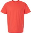An image of a Custom American Apparel Fine Jersey Short Sleeve Tee in Coral!