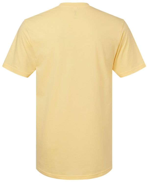 An image of a Custom American Apparel Fine Jersey Short Sleeve Tee in Panna Cotta!