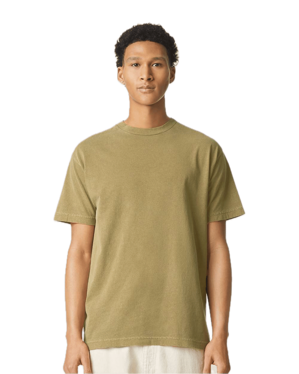 American Apparel Garment Dyed Unisex Heavyweight Cotton Tee