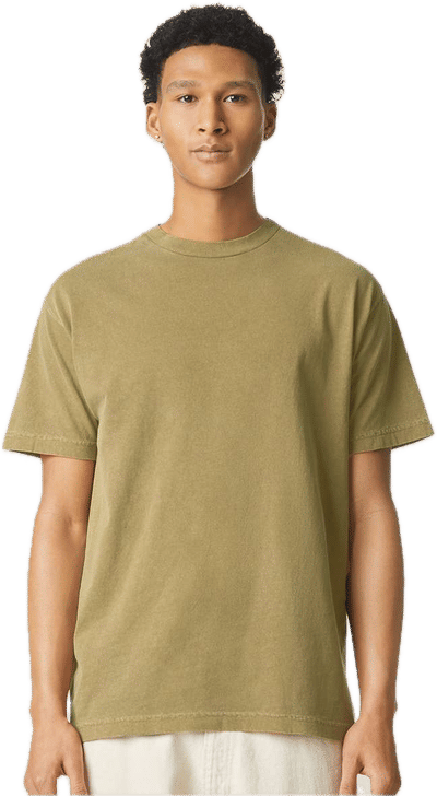 An image of a Custom American Apparel Garment Dyed Unisex Heavyweight Cotton Tee!