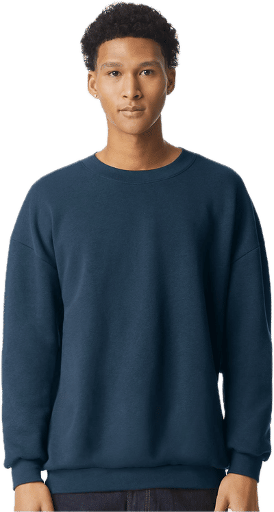 An image of a Custom American Apparel ReFlex Fleece Crewneck Sweatshirt!