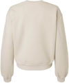 An image of a Custom American Apparel ReFlex Womens Fleece Crewneck Sweatshirt in Bone!