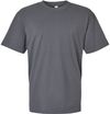 Am image of a Custom American Apparel Sueded Cloud Jersey Tee in Sueded Asphalt!