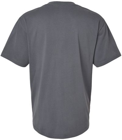 Am image of a Custom American Apparel Sueded Cloud Jersey Tee in Sueded Asphalt!