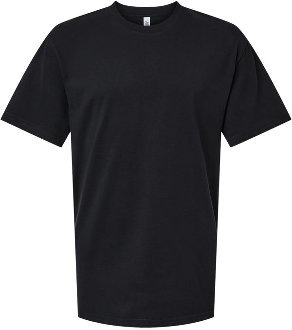 Am image of a Custom American Apparel Sueded Cloud Jersey Tee in Sueded Black!