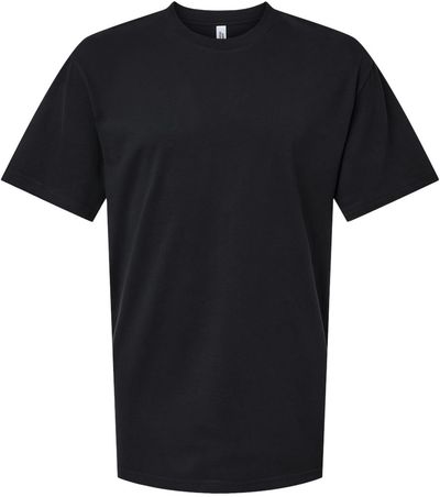 Am image of a Custom American Apparel Sueded Cloud Jersey Tee in Sueded Black!