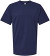 Am image of a Custom American Apparel Sueded Cloud Jersey Tee in Sueded Navy!