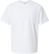 Am image of a Custom American Apparel Sueded Cloud Jersey Tee in Sueded White!