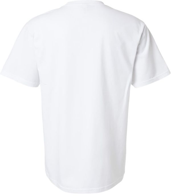 Am image of a Custom American Apparel Sueded Cloud Jersey Tee in Sueded White!