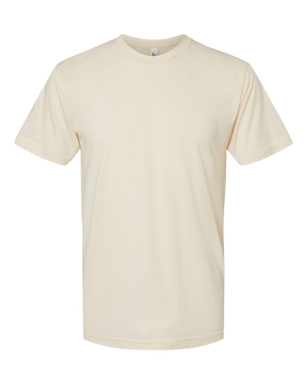 American Apparel Triblend Track Tee in Tri-Cream