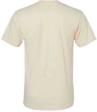 Am image of a Custom American Apparel Triblend Track Tee in Tri-Cream!