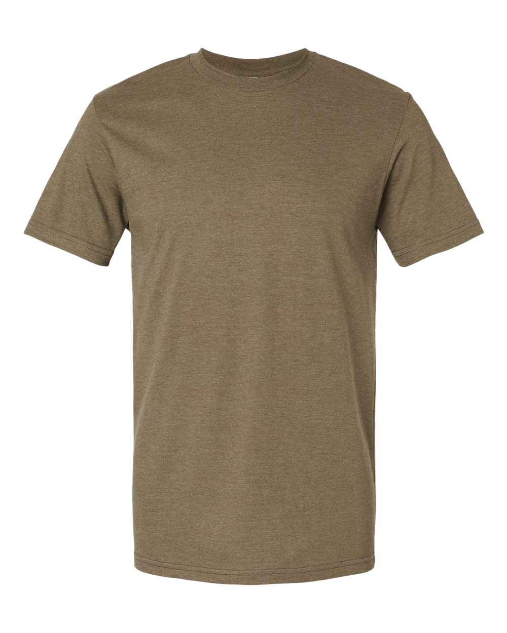 American Apparel Unisex CVC Tee in Heather Army